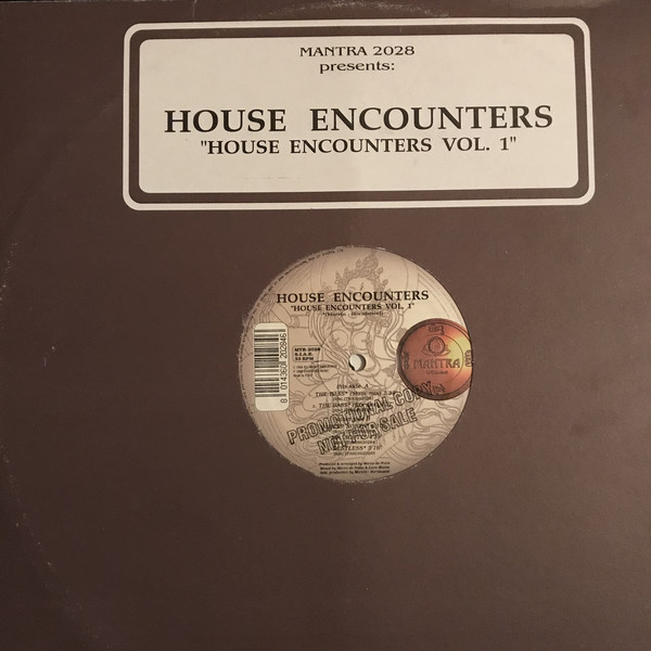 Cover House Encounters Vol. 1 Schallplatten Ankauf