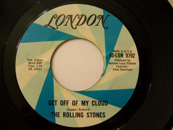 Cover The Rolling Stones - Get Off Of My Cloud (7, Single) Schallplatten Ankauf