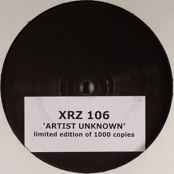 Cover Unknown Artist - XRZ 106 (12, Ltd, W/Lbl) Schallplatten Ankauf