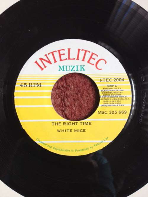 Bild White Mice (2) - The Right Time (7) Schallplatten Ankauf