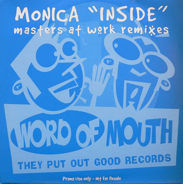 Cover Monica - Inside (Masters At Work Remixes) (2x12, Promo) Schallplatten Ankauf
