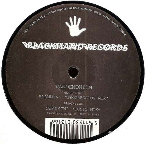 Cover Pandemonium (9) - Slammin' (12) Schallplatten Ankauf