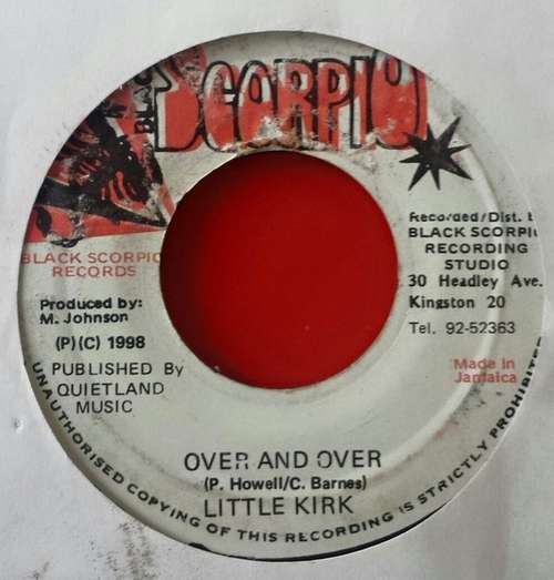 Cover Little Kirk - Over and Over (7) Schallplatten Ankauf
