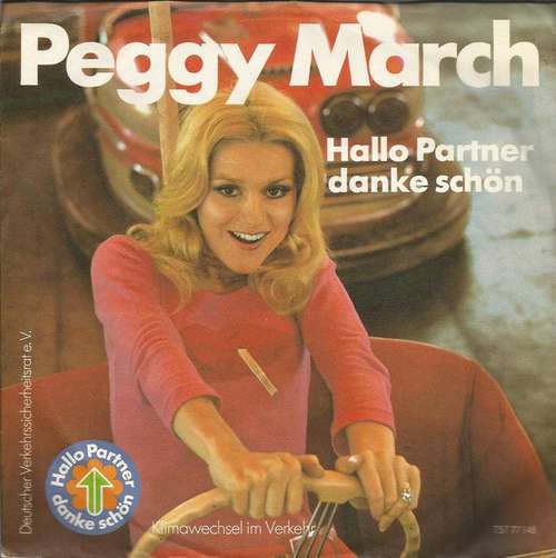 Cover Peggy March / Jürgen v. Manger* - Hallo Partner Danke Schön/Die Kunst Leute Zu Ärgern (7, Single) Schallplatten Ankauf