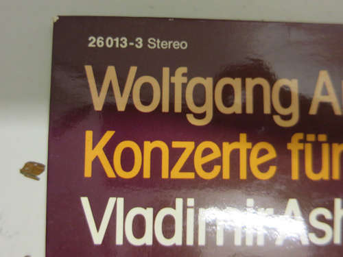 Cover Wolfgang Amadeus Mozart, Vladimir Ashkenazy, Daniel Barenboim, Fou Ts'Ong, English Chamber Orchestra - Konzerte Für Zwei Und Drei Klaviere KV 365&242 (LP, Album, Club) Schallplatten Ankauf