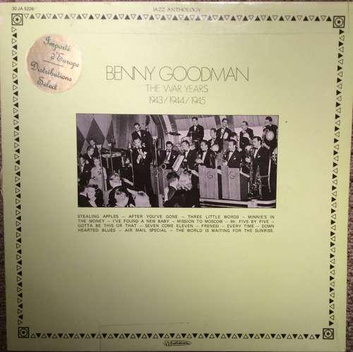 Cover Benny Goodman - The War Years 1943/1944/1945 (LP, RE) Schallplatten Ankauf