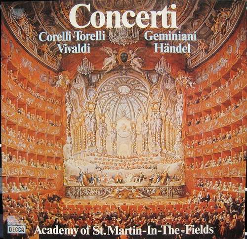 Cover The Academy Of St. Martin-in-the-Fields - Concerti (LP, Comp, Club) Schallplatten Ankauf