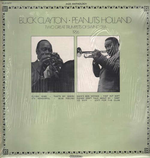 Cover Buck Clayton, Peanuts Holland - Two Great Trumpets Of Swing Era 1956 (LP, Album, RE) Schallplatten Ankauf