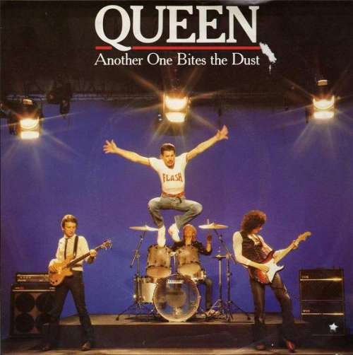 Cover Queen - Another One Bites The Dust (7, Single) Schallplatten Ankauf