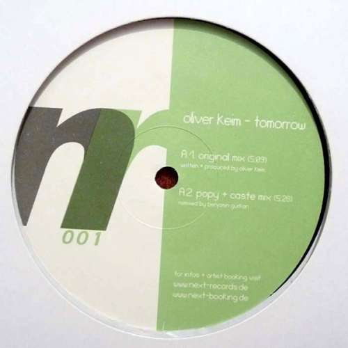 Cover Oliver Keim - Tomorrow (12) Schallplatten Ankauf
