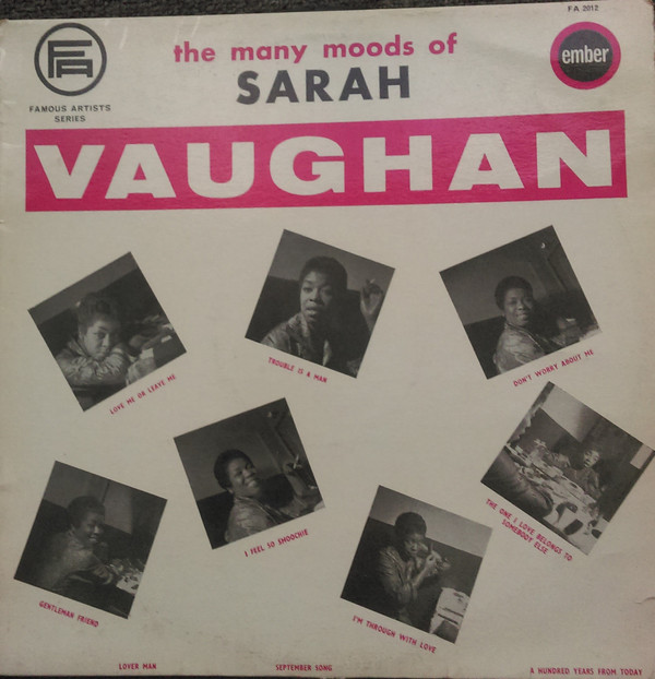 Cover Sarah Vaughan - The Many Moods Of Sarah Vaughan (LP, Album, Mono) Schallplatten Ankauf
