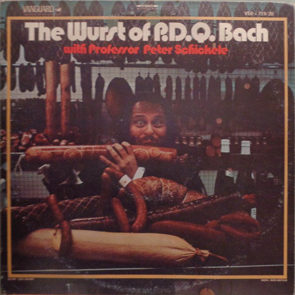 Cover Professor Peter Schickele* - The Wurst of P.D.Q. Bach (2xLP, Comp, RE, Gat) Schallplatten Ankauf