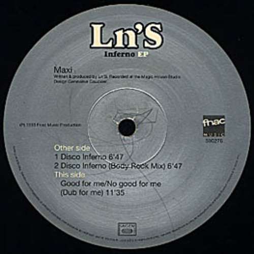 Cover Ln'S - Inferno EP (12, EP) Schallplatten Ankauf