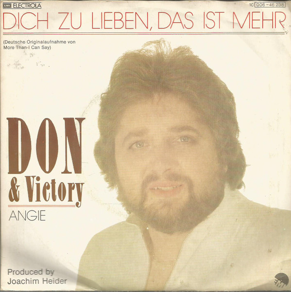 Bild Don & Victory - Dich Zu Lieben, Das Ist Mehr (More Than I Can Say) (7, Single) Schallplatten Ankauf