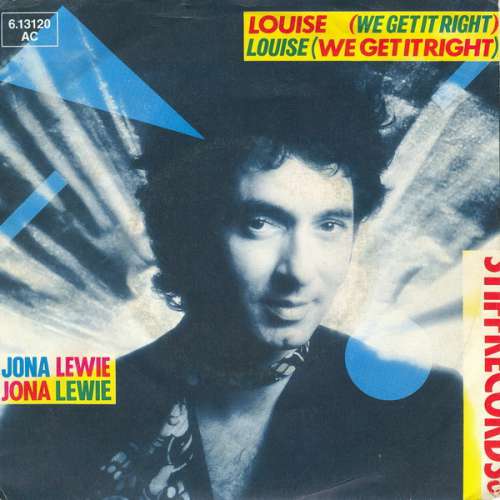 Cover Jona Lewie - Louise (We Get It Right) (7, Single) Schallplatten Ankauf