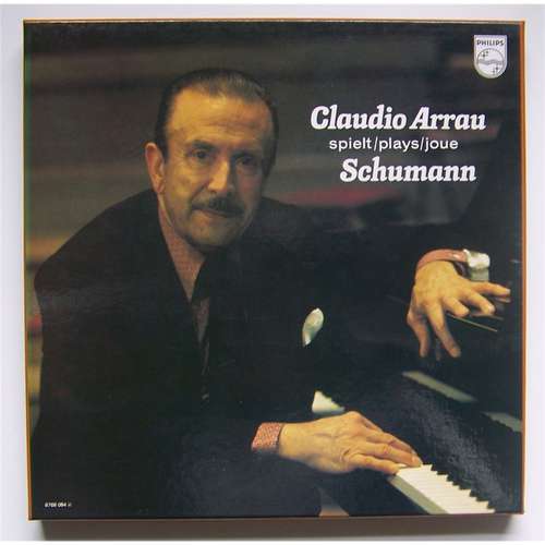 Cover Claudio Arrau - spielt/plays/joue Schumann (9xLP) Schallplatten Ankauf