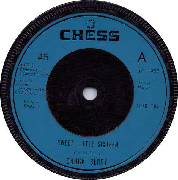 Bild Chuck Berry - Sweet Little Sixteen / Guitar Boogie (7, Single, RE) Schallplatten Ankauf