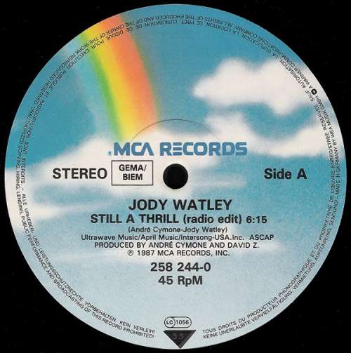 Cover Jody Watley - Still A Thrill (12) Schallplatten Ankauf