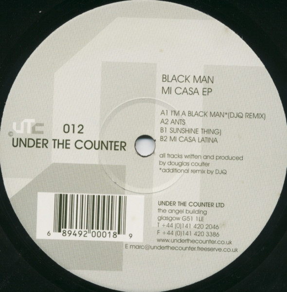 Cover Black Man - Mi Casa EP (12, EP) Schallplatten Ankauf