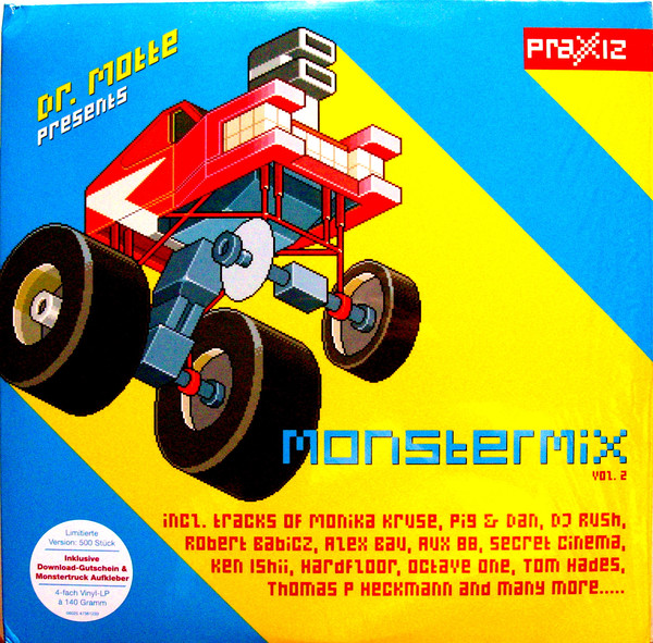 Cover Dr. Motte - Monstermix Vol. 2 (4xLP, Comp, Ltd) Schallplatten Ankauf