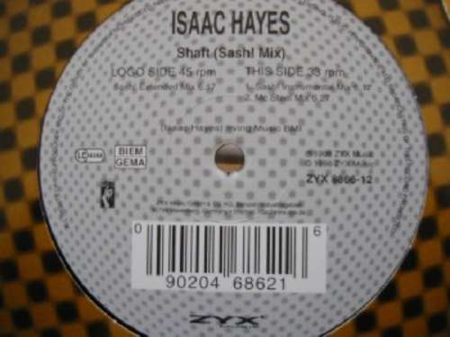 Cover Isaac Hayes - Shaft (Sash! Mix) (12) Schallplatten Ankauf