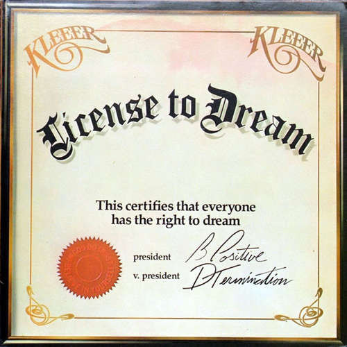 Cover Kleeer - License To Dream (LP, Album, SP) Schallplatten Ankauf