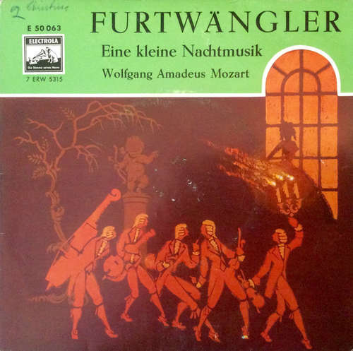 Cover Furtwängler*, Wiener Philharmoniker, Wolfgang Amadeus Mozart - Eine Kleine Nachtmusik (7, EP, RE) Schallplatten Ankauf