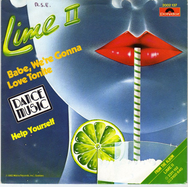 Cover Lime (2) - Babe, We're Gonna Love Tonite (7, Single) Schallplatten Ankauf