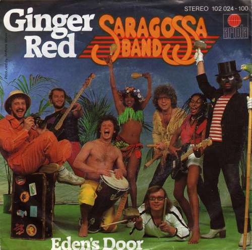 Cover Saragossa Band - Ginger Red (7, Single) Schallplatten Ankauf