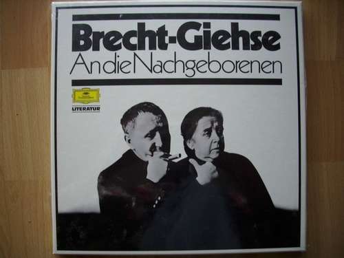 Cover Brecht* - Giehse* - An Die Nachgeborenen (4xLP, Comp + Box) Schallplatten Ankauf