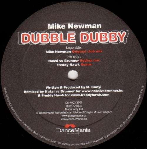 Cover Mike Newman - Dubble Dubby (12) Schallplatten Ankauf