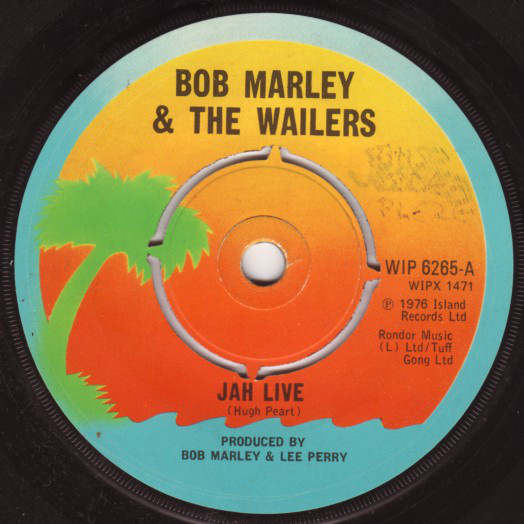 Cover Bob Marley & The Wailers - Jah Live (7) Schallplatten Ankauf