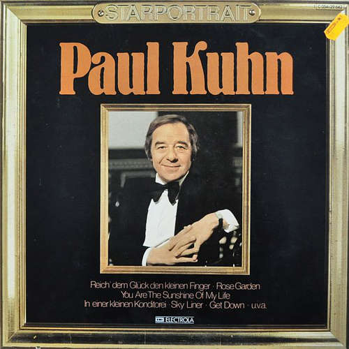 Cover Paul Kuhn - Starportrait (LP, Comp) Schallplatten Ankauf