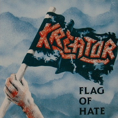 Cover Kreator - Flag Of Hate (12, MiniAlbum) Schallplatten Ankauf