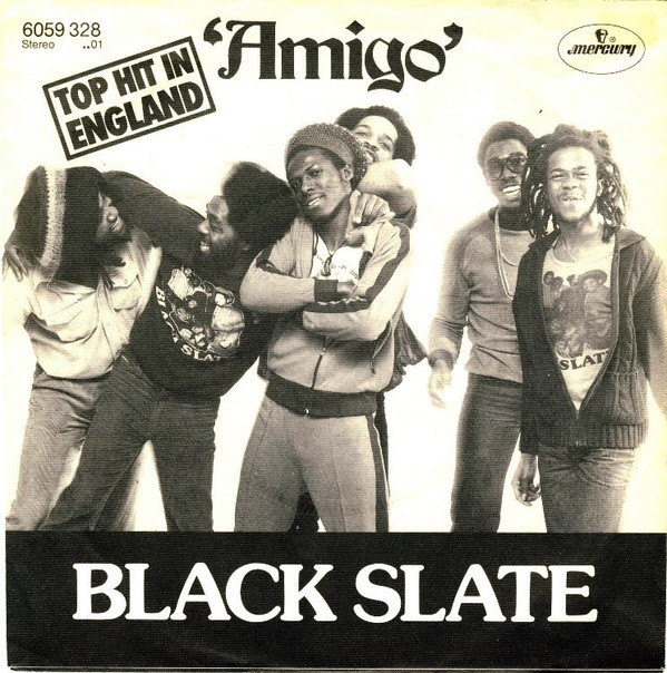 Cover Black Slate - Amigo (7, Single) Schallplatten Ankauf