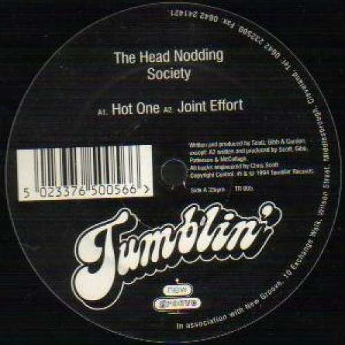 Cover Head Nodding Society - Hot One / Joint Effort (12) Schallplatten Ankauf