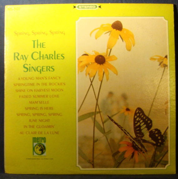 Cover The Ray Charles Singers - Spring, Spring, Spring (LP) Schallplatten Ankauf