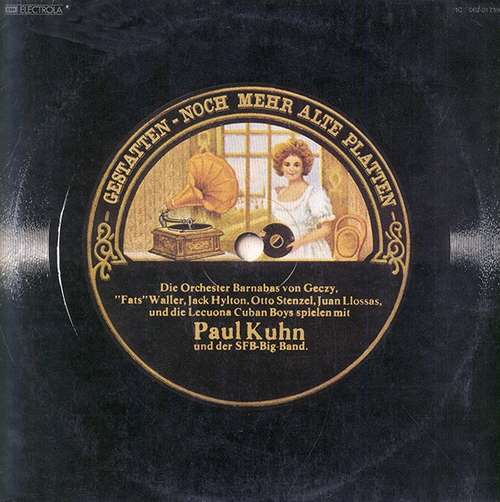 Cover Paul Kuhn Und Die SFB-Big-Band* - Gestatten - Noch Mehr Alte Platten (LP, Album) Schallplatten Ankauf