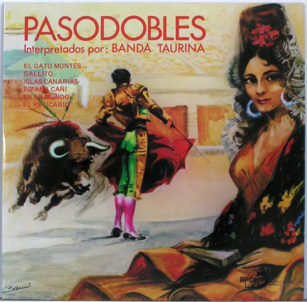 Cover Banda Taurina - Pasodobles Y Danzas De Andalucía (LP) Schallplatten Ankauf