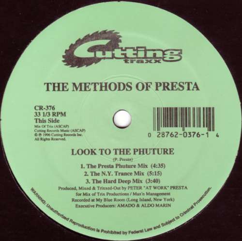 Cover The Methods Of Presta - Look To The Future / Who Could Dance (Remix) (12, Maxi) Schallplatten Ankauf