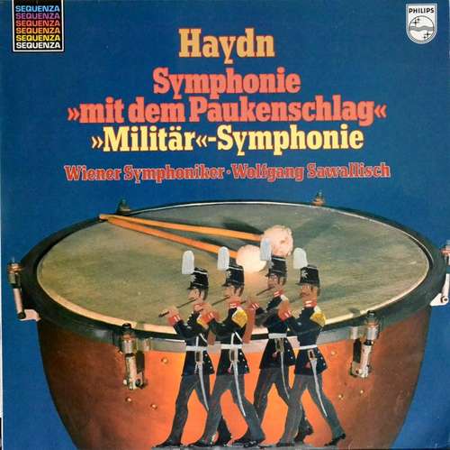 Cover Haydn* : Wiener Symphoniker, Wolfgang Sawallisch - Symphonie Nr. 94 Mit Dem Paukenschlag / Symphonie Nr. 100 Militär (LP, RE) Schallplatten Ankauf