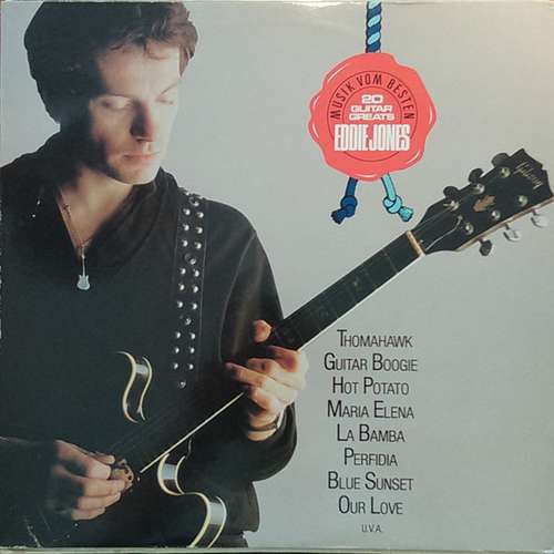 Cover Eddie Jones (6) - 20 Guitar Greats (LP, Album) Schallplatten Ankauf