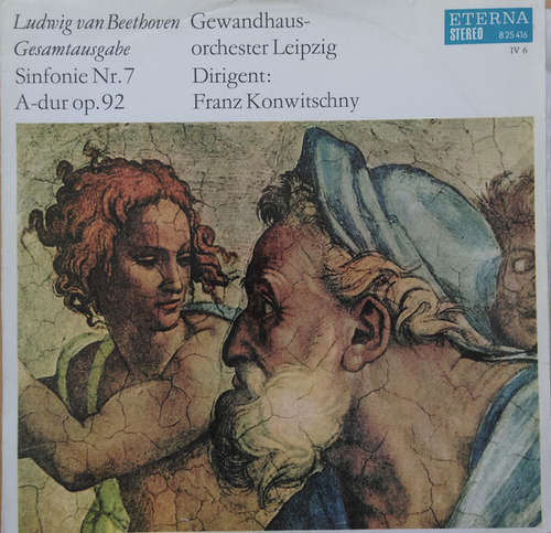 Cover Ludwig van Beethoven, Gewandhausorchester Leipzig, Franz Konwitschny - Sinfonie Nr.7 A-dur Op.92 (LP, RP) Schallplatten Ankauf