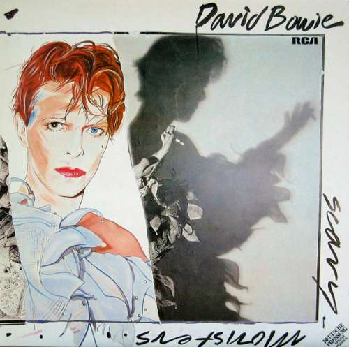 Cover David Bowie - Scary Monsters (LP, Album, Ora) Schallplatten Ankauf