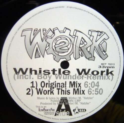 Cover 2 Work - Whistle Work (12) Schallplatten Ankauf