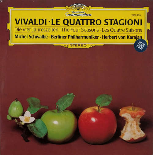 Cover Vivaldi* : Michel Schwalbé - Berliner Philharmoniker - Herbert von Karajan - Le Quattro Stagioni (LP, Album, RP) Schallplatten Ankauf