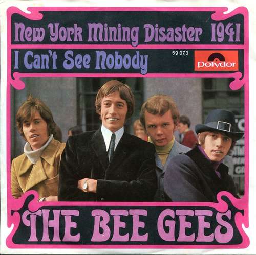 Cover The Bee Gees* - New York Mining Disaster 1941 / I Can't See Nobody (7, Single, Mono) Schallplatten Ankauf