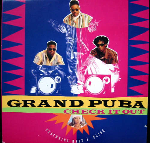Cover Grand Puba - Check It Out (12, SRC) Schallplatten Ankauf