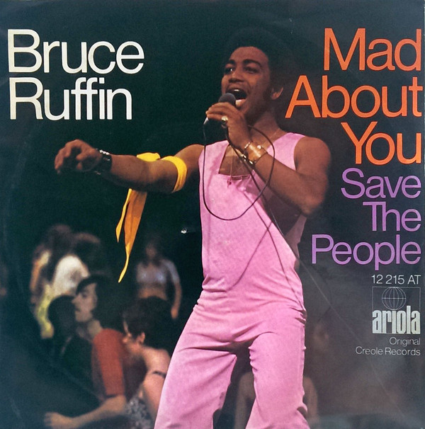 Cover Bruce Ruffin - Mad About You / Save The People (7, Single) Schallplatten Ankauf