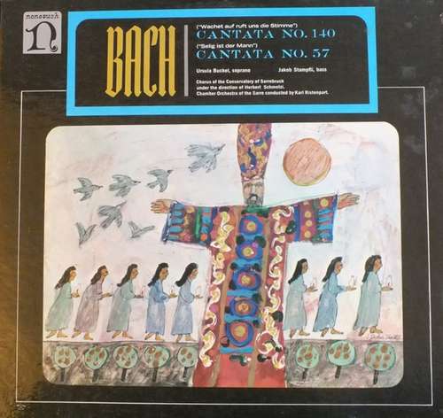 Cover Jakob Stampfli*, Ursula Buckel - Bach Cantata No.140, Cantata No.57 (LP, Mono) Schallplatten Ankauf